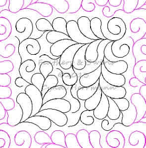 Cyndis Feathers Swirl